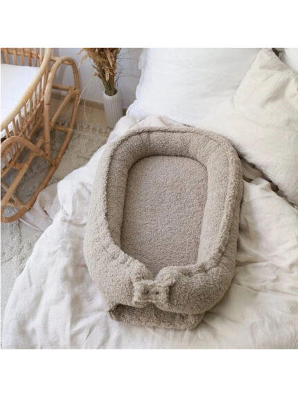 Babynestje teddy | Taupe